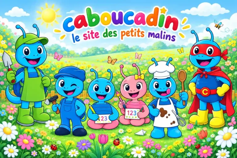 Caboucadin, le site des petits malins avec fiches maternelles, coloriages, bricolages et jeux éducatifs pour enfants