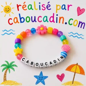 Fabriquer un bracelet en perles avec ton prénom collier-perles-avec-prenom
