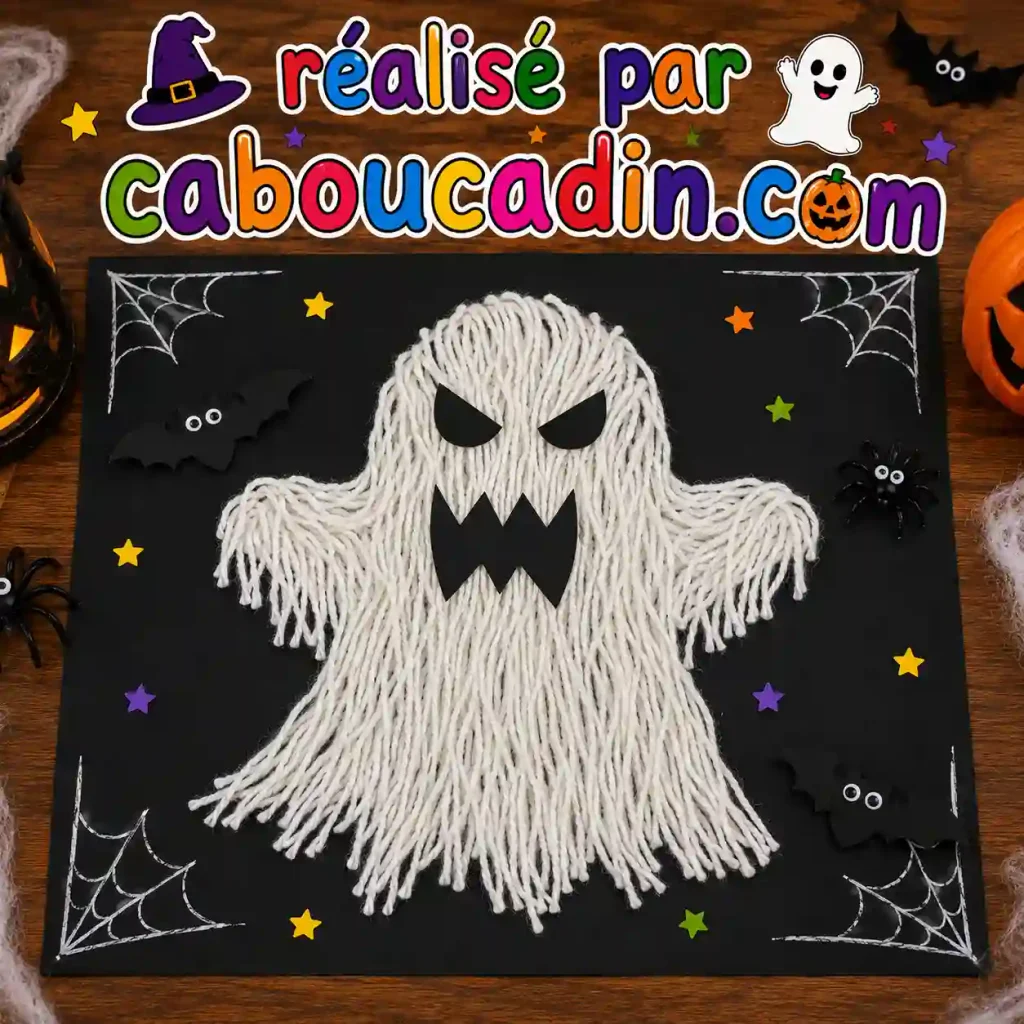 fantome avec bout de laine