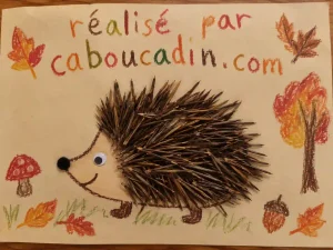 Fabriquer un hérisson d’automne avec des épines de pin herisson-avec-epines-de-pin