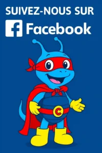 Suivez Caboucadin sur Facebook pour découvrir des fiches maternelles, coloriages, bricolages et jeux éducatifs pour enfants